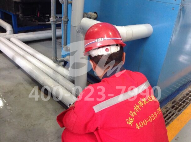 冷水機組冷卻系統保溫管路安裝